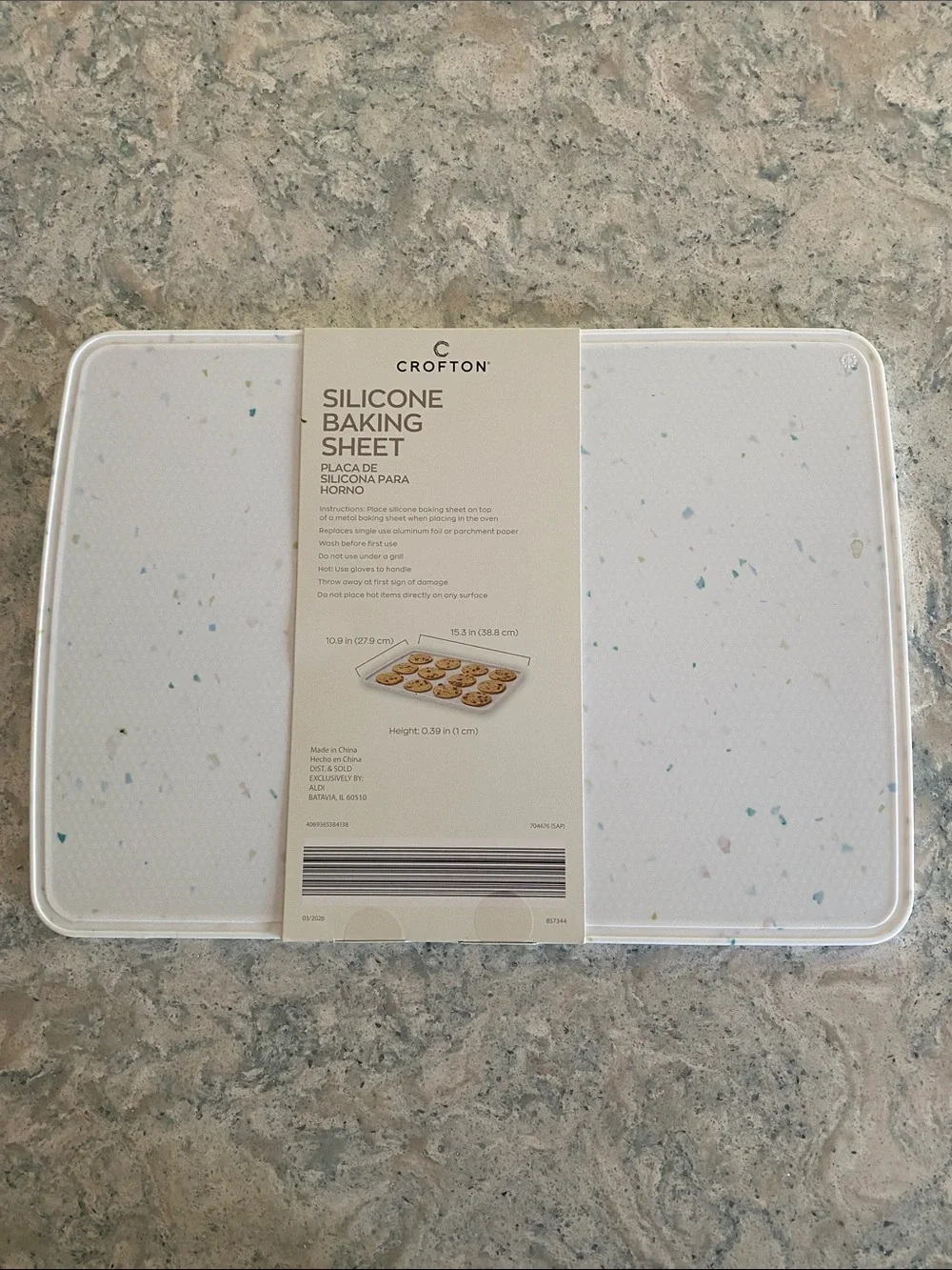 Crofton white silicone